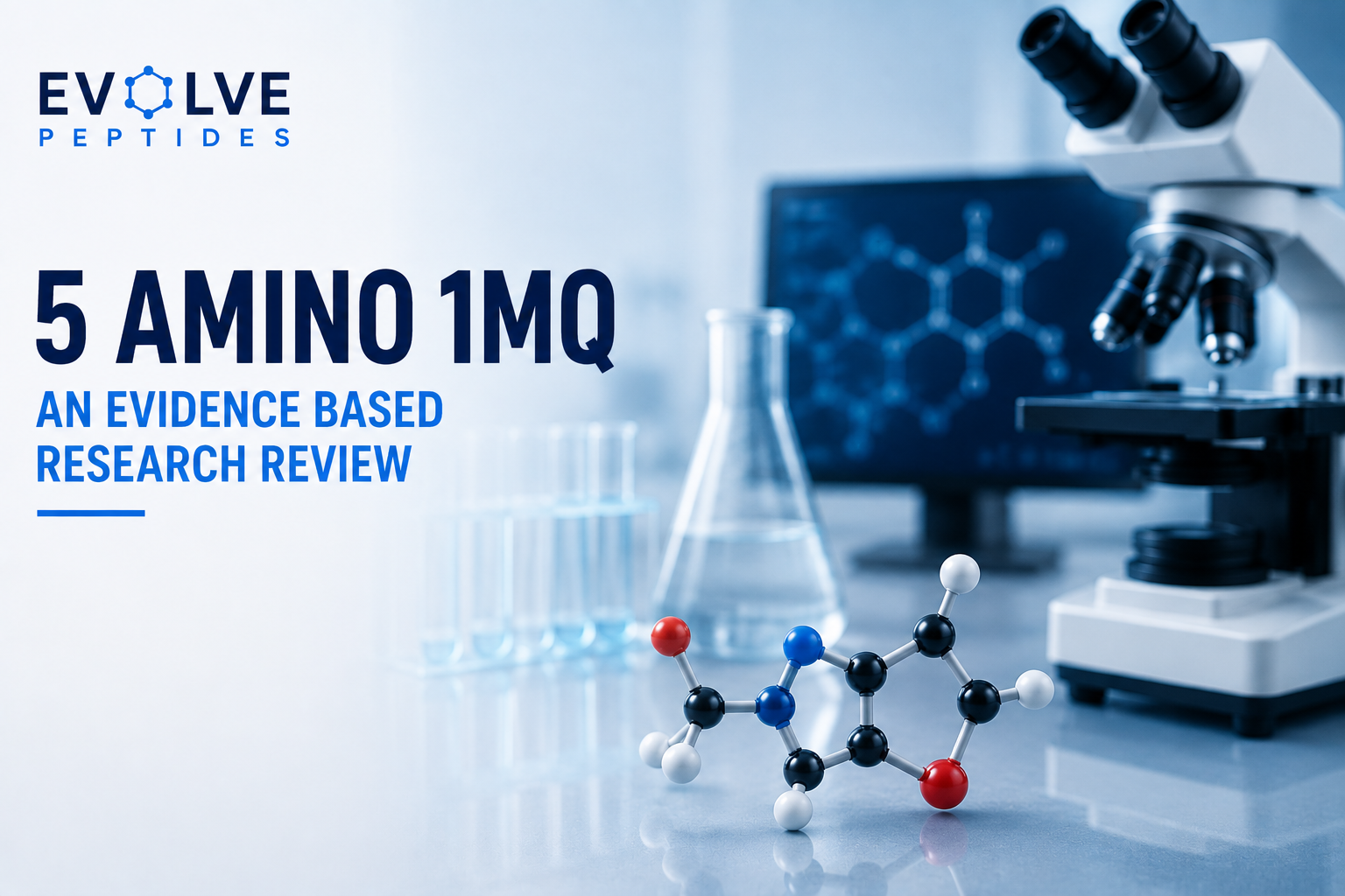 5 AMINO 1MQ: AN EVIDENCE-BASED RESEARCH REVIEW – Evolve Peptides