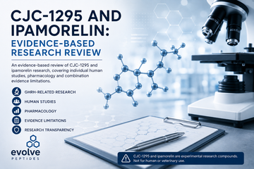 CJC-1295 AND IPAMORELIN: AN EVIDENCE BASED RESEARCH REVIEW