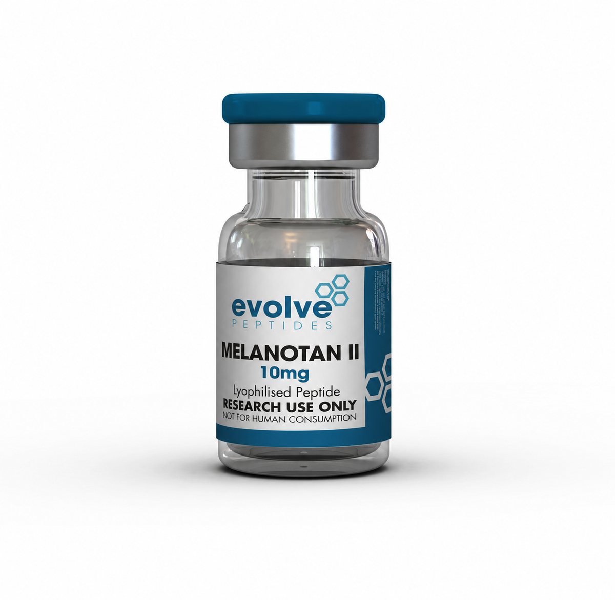 Evolve Peptides Melanotan II 10mg research-use-only vial